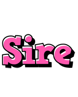 Sire girlish logo