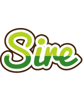 Sire golfing logo