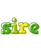 Sire juice logo