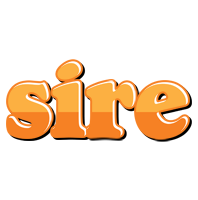 Sire orange logo