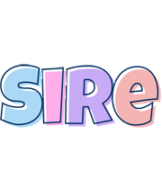 Sire pastel logo