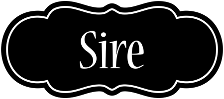 Sire welcome logo