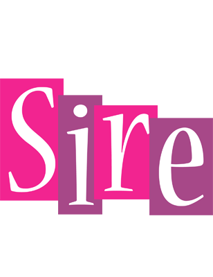 Sire whine logo