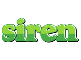 Siren apple logo