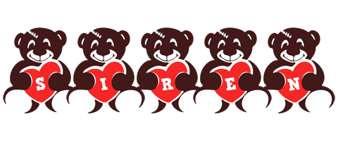 Siren bear logo