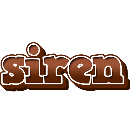 Siren brownie logo