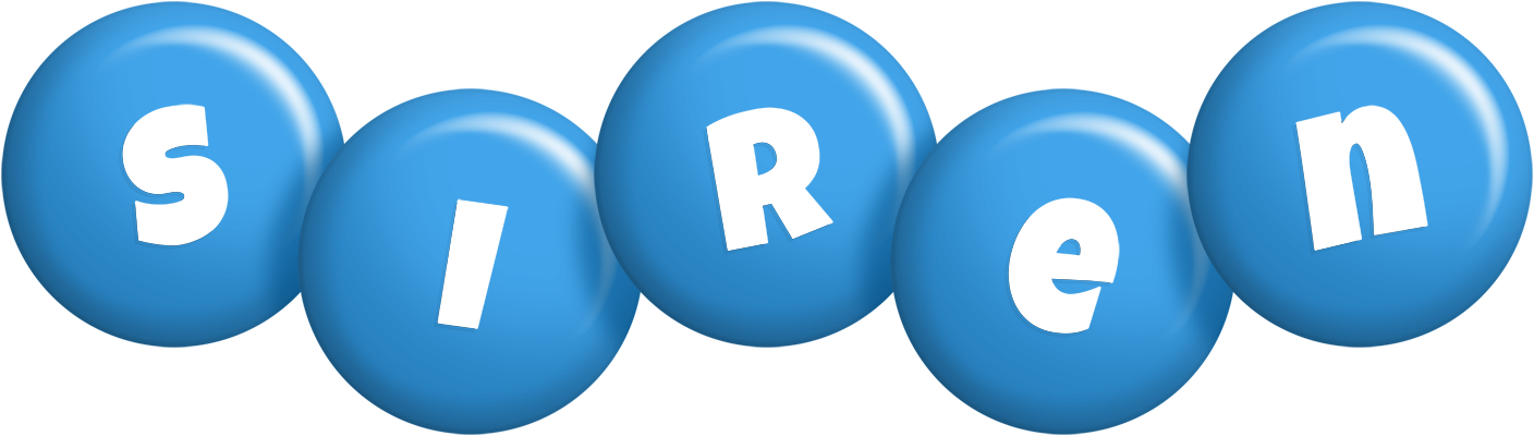 Siren candy-blue logo