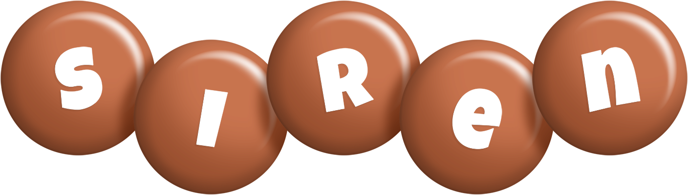Siren candy-brown logo