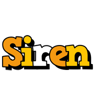 Siren cartoon logo