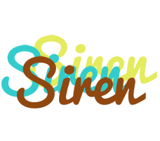 Siren cupcake logo