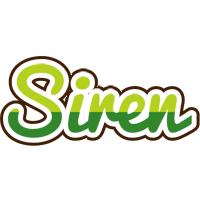 Siren golfing logo