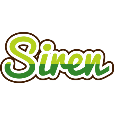Siren golfing logo