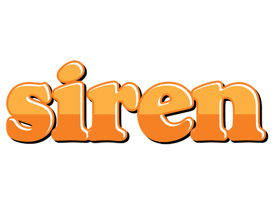 Siren orange logo