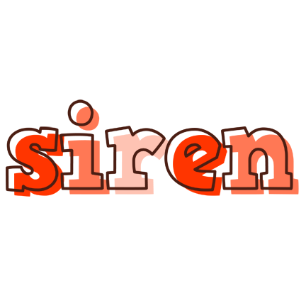 Siren paint logo