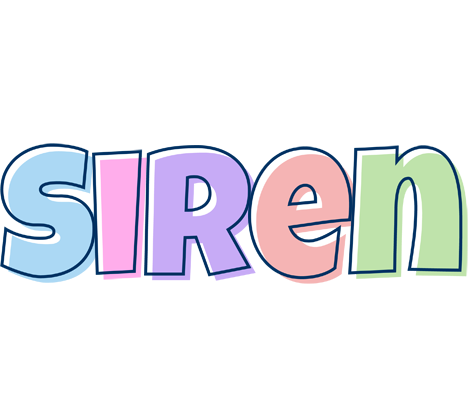 Siren pastel logo