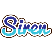 Siren raining logo