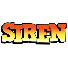 Siren sunset logo