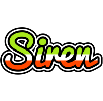 Siren superfun logo