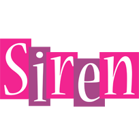 Siren whine logo