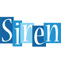 Siren winter logo