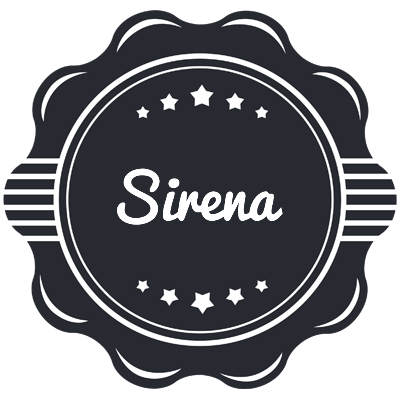 Sirena badge logo