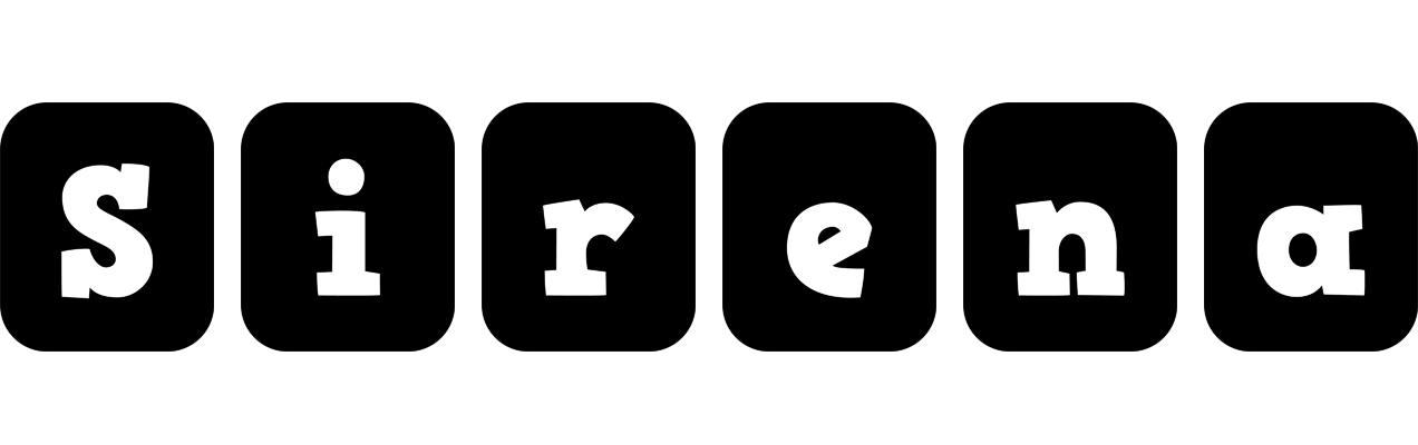 Sirena box logo