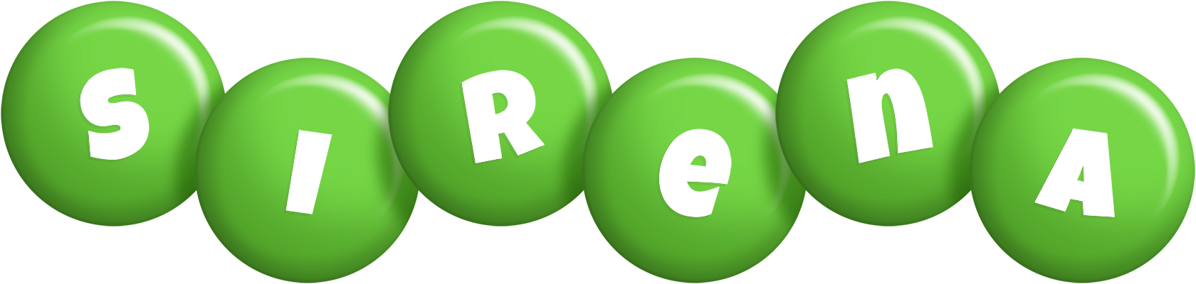 Sirena candy-green logo