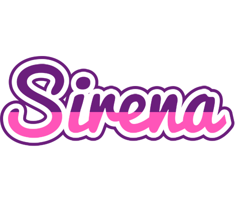 Sirena cheerful logo