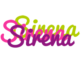 Sirena flowers logo
