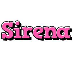 Sirena girlish logo