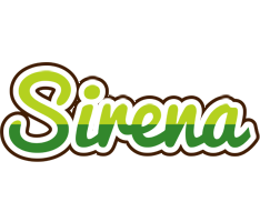 Sirena golfing logo