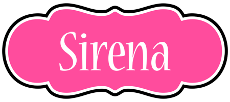 Sirena invitation logo