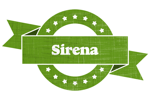 Sirena natural logo