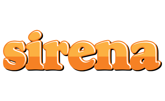Sirena orange logo