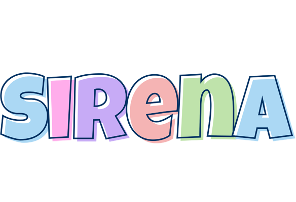 Sirena pastel logo