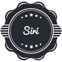 Siri badge logo