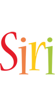 Siri birthday logo