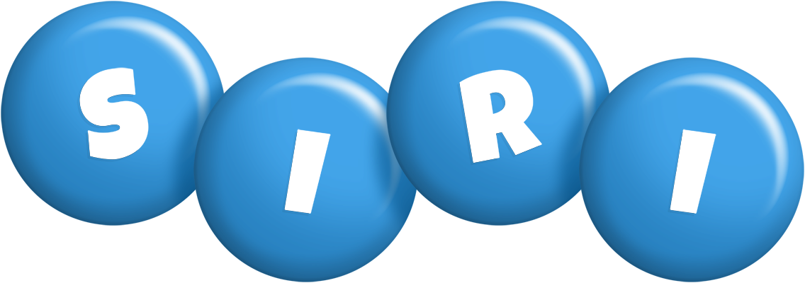 Siri candy-blue logo