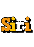 Siri cartoon logo