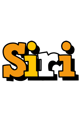 Siri cartoon logo