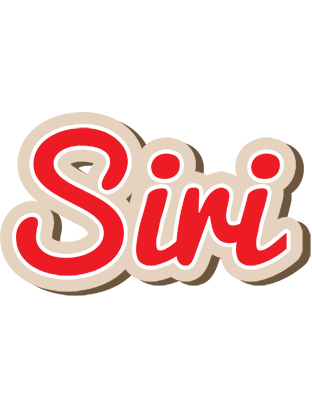 Siri chocolate logo