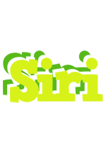 Siri citrus logo