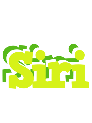 Siri citrus logo