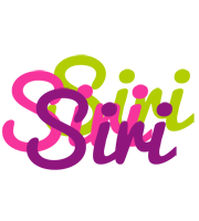 Siri flowers logo