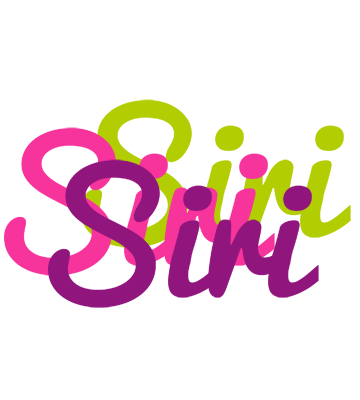 Siri flowers logo