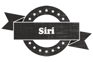 Siri grunge logo