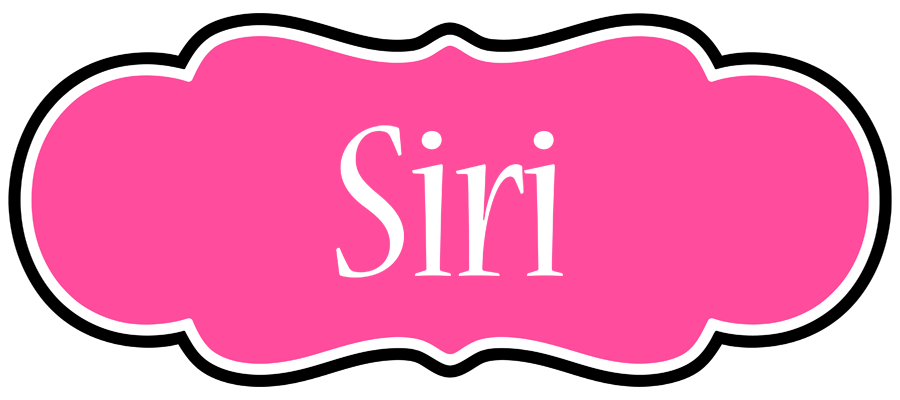 Siri invitation logo