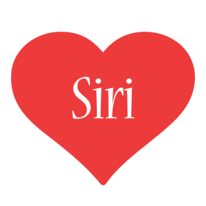 Siri love logo
