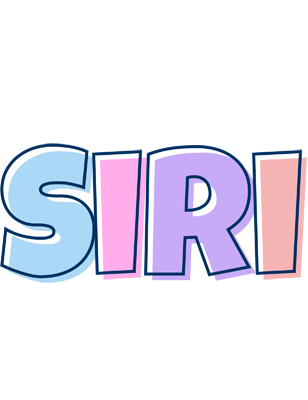 Siri pastel logo
