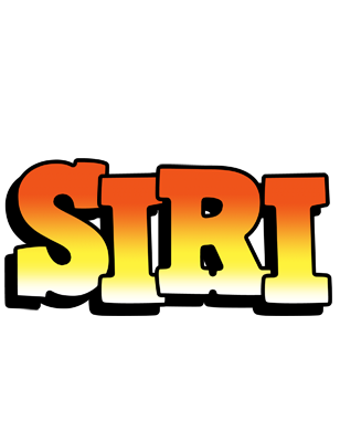 Siri sunset logo